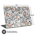 Disney Snow White Roses and Character Silhouette Universal Laptop 16in (13 x 9.4in) Skin